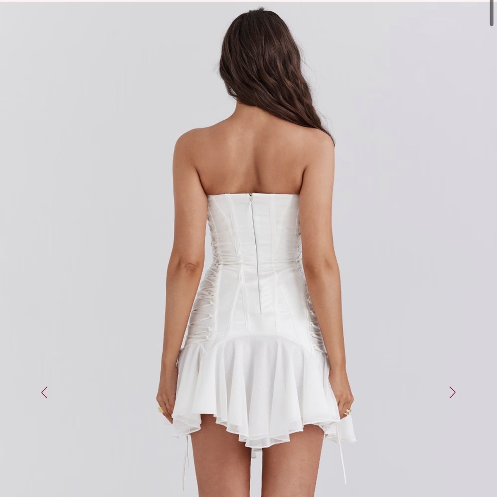 House of CB White Sirena Dress - Picture 6 of 6